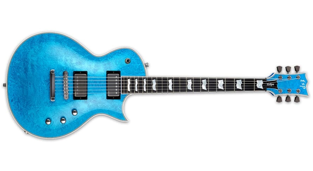 ESP ECLIPSE CUSTOM BLUE LIQUID METAL